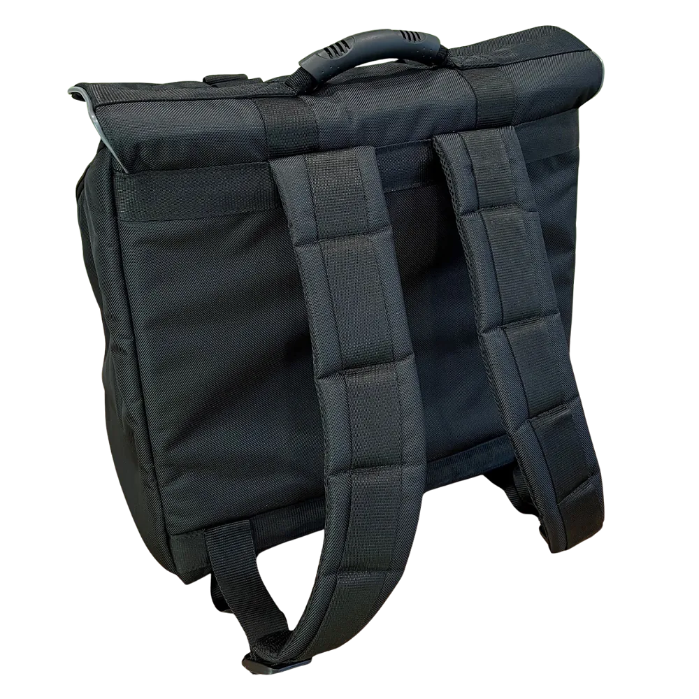 Rucksack 4-reihig schwarz – Bild 2